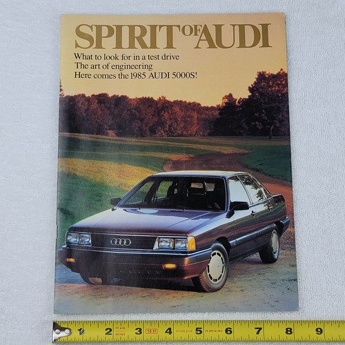 1985 audi 5000s - audi, spirit