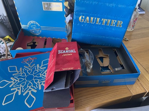 Jean paul gaultier empty boxes - paul,