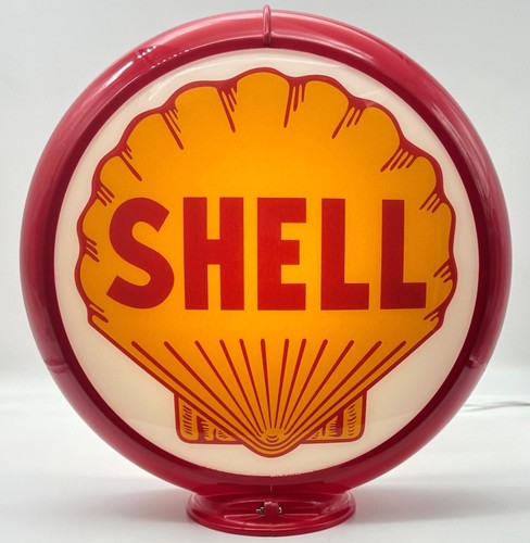 Shell gas pump globe ships - pump,