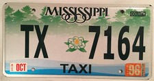 TAXI license Plate Cab Limo