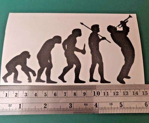 Jazz trumpet evolution logo - logo,