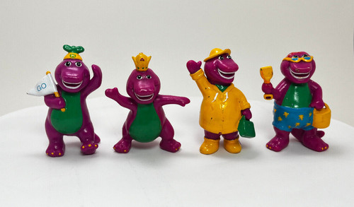 Vintage barney cake - barney, topper