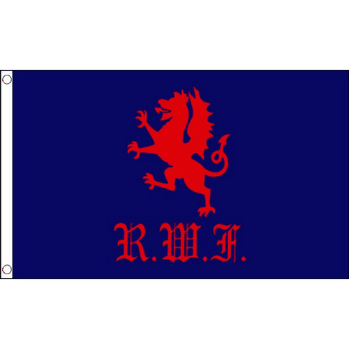 Royal welch fusiliers rwf flag - welch,