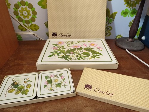 Clover leaf placemats - clover,