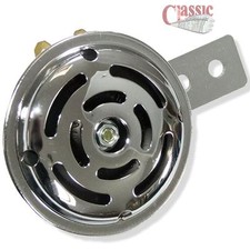 CHROME 12 VOLT HORN IDEAL FOR