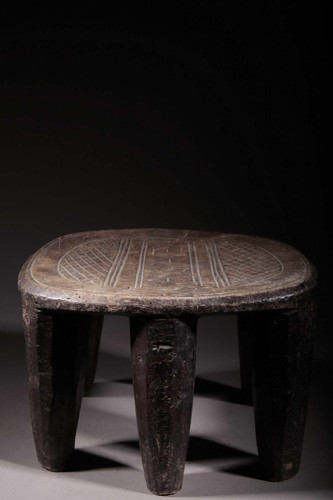 African art stool nupe 121 - nupe,