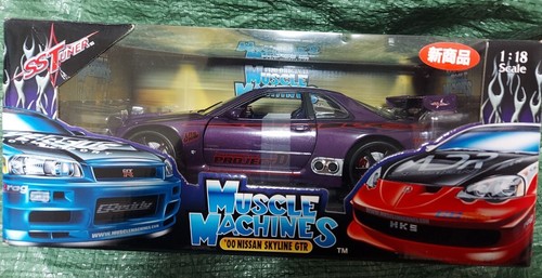 Muscle machines nissan - muscle, 1/18