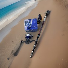FISHING TELESCOPIC BEACHCASTER