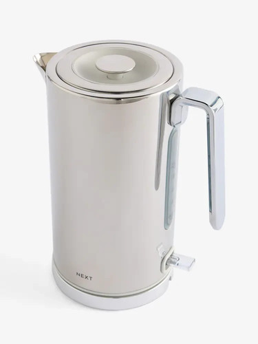 Chrome metal kettle 2 - metal, 1.7l