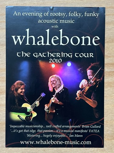 Signed tour flyer 2010 - tour,