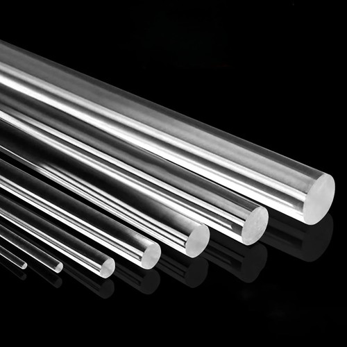 Clear acrylic perspex round - clear,