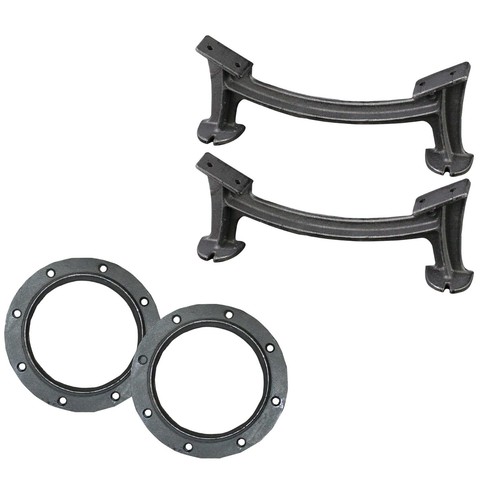 Double barrel camp stove - barrel, kit