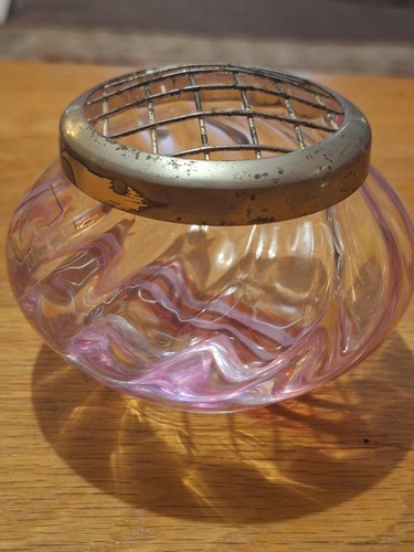 Caithness glass pink swirl - glass,
