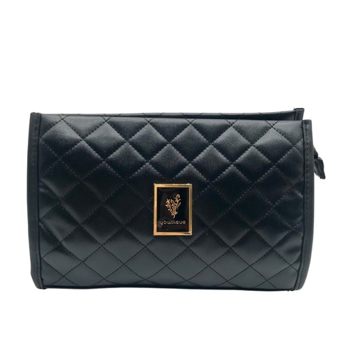 Younique black faux leather - black,