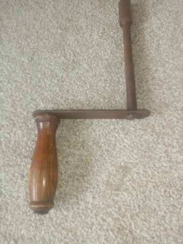 Antique winding handle - antique,
