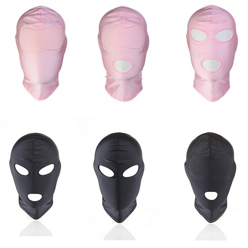 Adult bdsm slave headgear - headgear, open