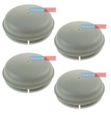 4 x Ifor Williams Grey Plastic Hub Caps for Brake Drums 76mm Trailers Since 1997