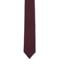 Drake's London Navy and Red Paisley Tie BNWT Made in UK