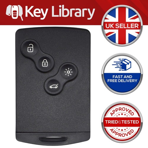 Renault button keyless smart - renault, 4