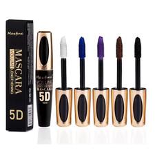 5D Fiber Lashes Mascara Waterproof Curling Long-lasting Volumizing Non Smudge