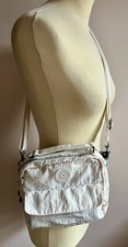 Kipling 'Candy' 3 in 1 Bag Crossbody Backpack Shoulder Grab Handle Winter White