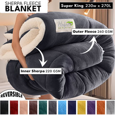 Soft Cozy Sherpa Blanket