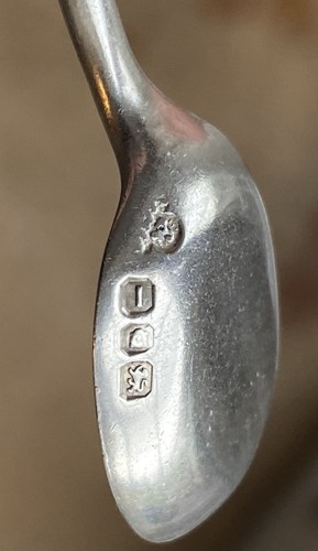 Silver egg spoon london 1804 - egg,