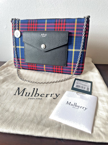 Mulberry tartan fabric - mulberry,