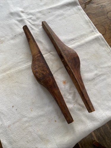 Vintage hand carved wooden - vintage,