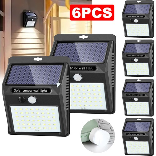 6pack 48led solar - solar, lamp