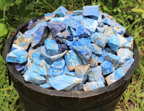 Lapis lazuli rough - oz,