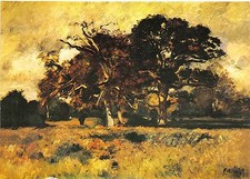 B25794 Paal Laszlo October Wind art painting