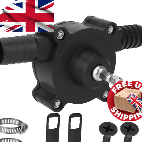 Drill powered water pump bilge - powered,