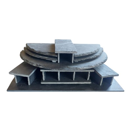 Natural slate breeding - , caves