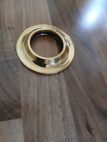 Solid brass basin waste pipe - brass,