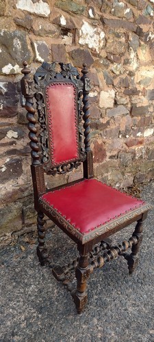 Baroque victorian wooden - victorian, chair