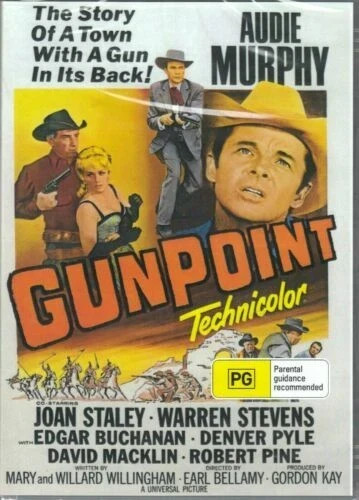 Gunpoint dvd audie murphy new - dvd,
