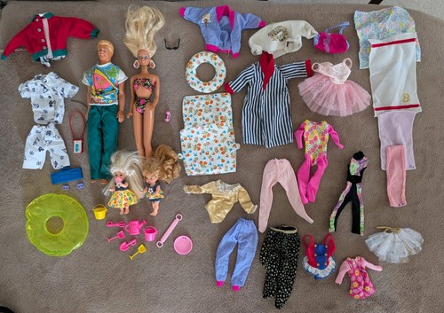 Vintage barbie beach bundle - vintage,