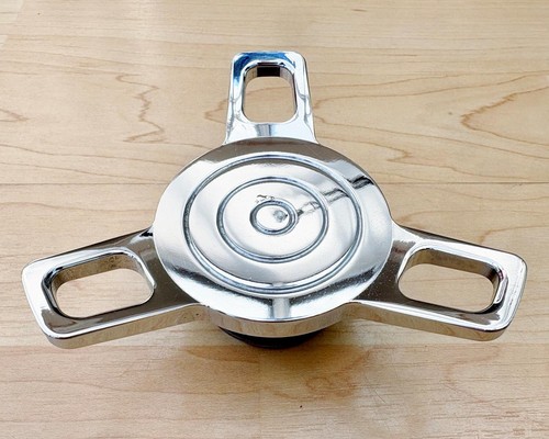 Chrome spinner fuel gas filler - chrome,