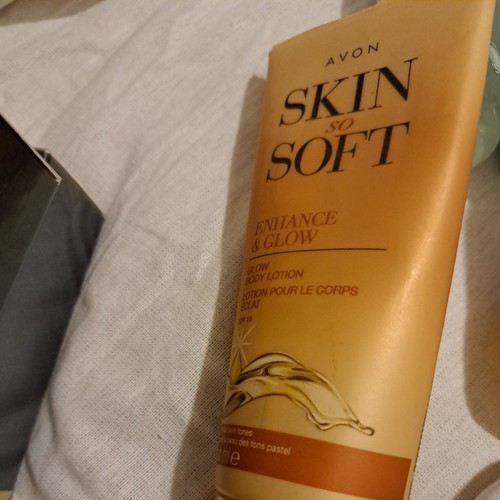 Avon skin soft enhance and - so,