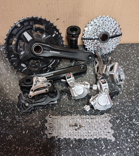 Sram groupset with shimano - groupset,