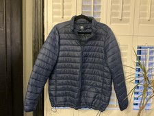 Unisex Blue Cotton Traders Lightweight Padded Jacket, Medium