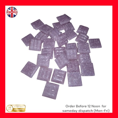 100 lavender vitreous mosaic - lavender,