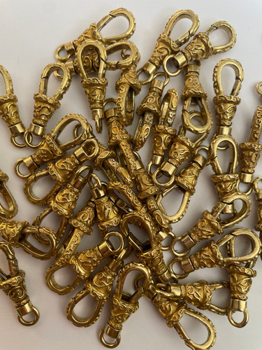 Clasp raw brass - 10,