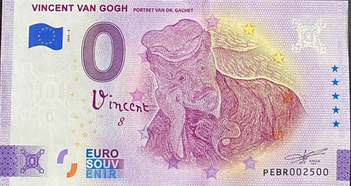 Ticket euro vincent van gogh - euro,