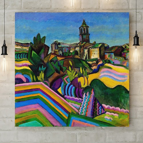 Prades the village wall art - the,