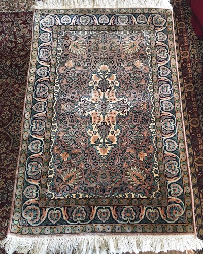 Kashmiri silk hand - silk,