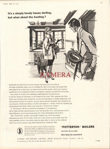 Potterton gas oil central - or,