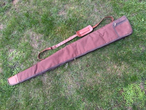 Wool lined shotgun - case,