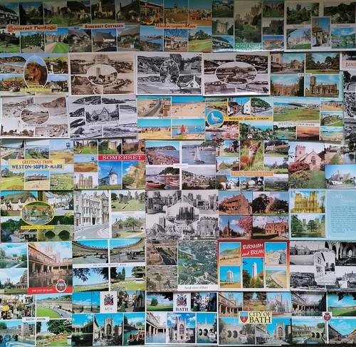 Topographical postcards - postcards,